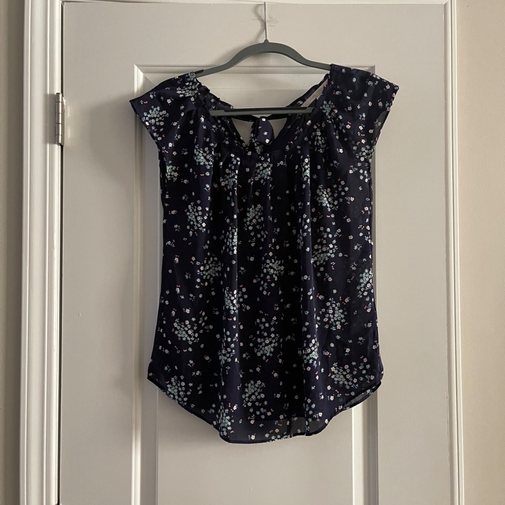 Lauren Conrad Pattern Blouse
